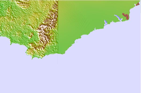Surf spots located close to Dixcove