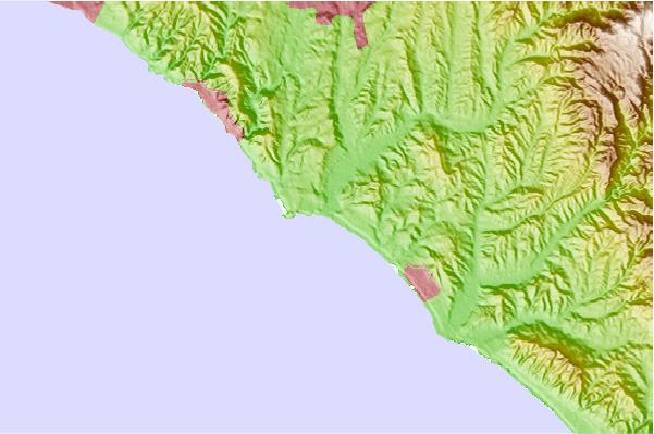 Surf spots located close to Doheney Beach