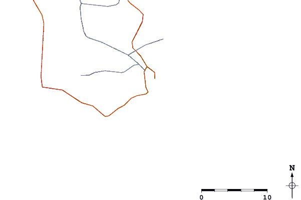 Roads and rivers around Dolphin Point