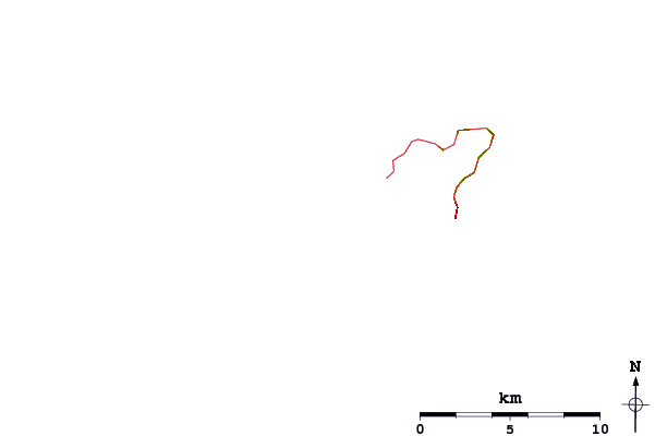Roads and rivers around Dom Hue