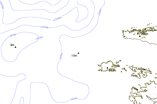 Shoreline around Domes (Rincon)
