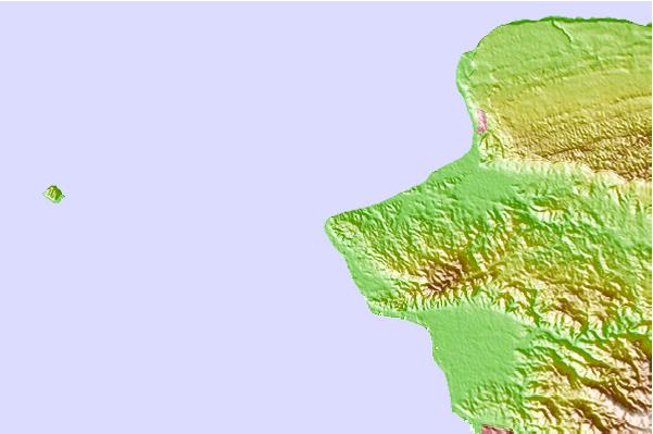 Surf spots located close to Domes (Rincon)