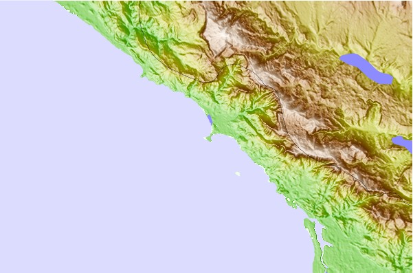 Surf spots located close to Dominacalito and The Point