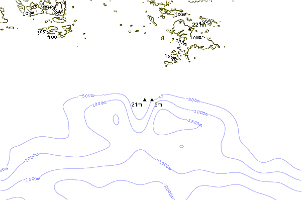 Shoreline around Dondra