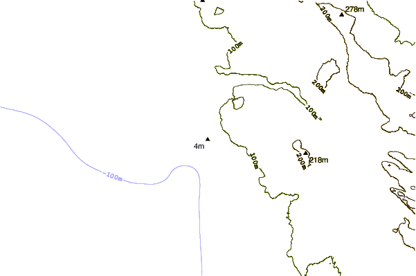 Shoreline around Donkin Bay