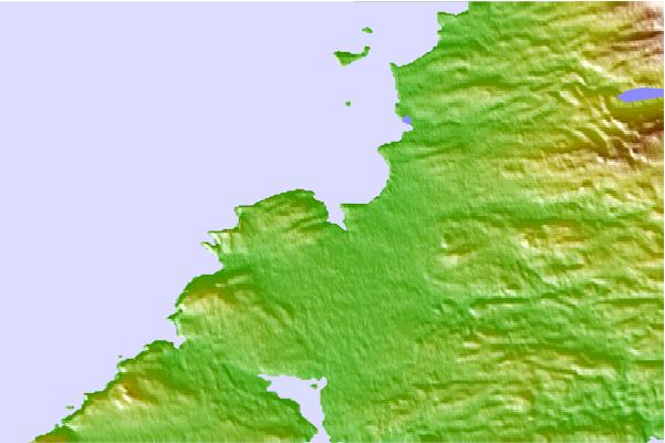 Surf breaks located close to Doonbeg Castle