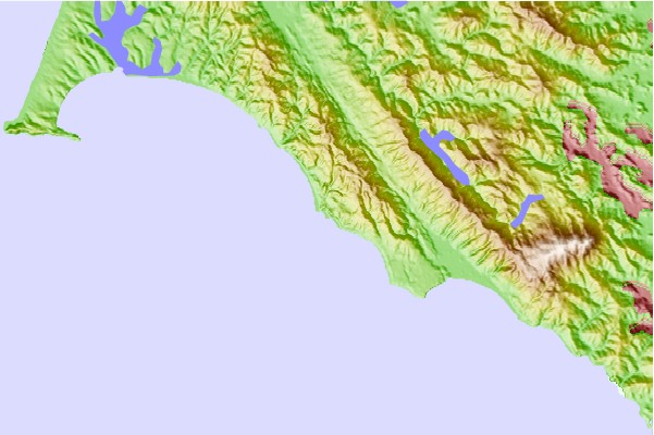 Surf spots located close to Double Point