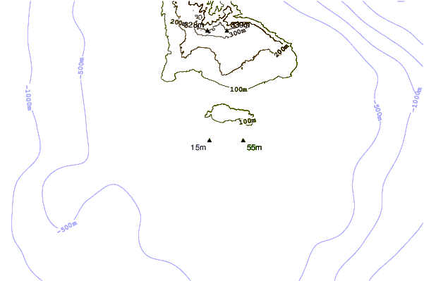 Shoreline around Dover Beach