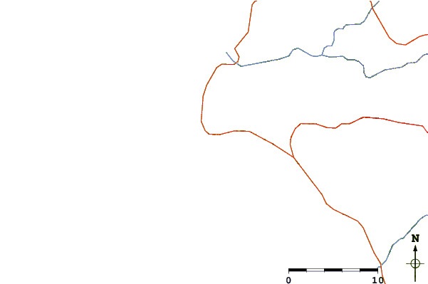 Roads and rivers around Dracula