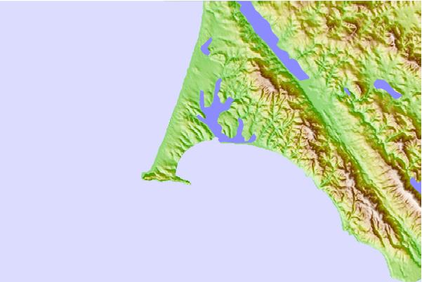 Surf spots located close to Drakes Estero