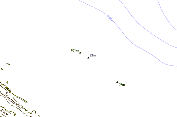 Shoreline around Dumpers
