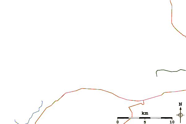 Roads and rivers around Dumps