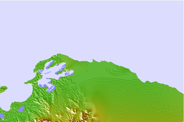 Surf spots located close to Dunas de Taroa