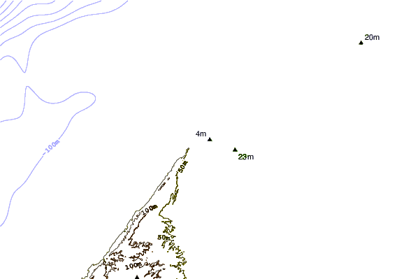 Shoreline around Dunes