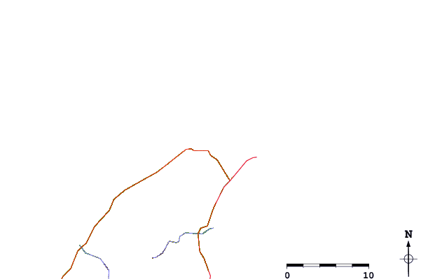 Roads and rivers around Dunes