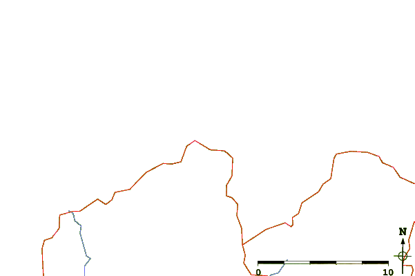 Roads and rivers around Dunfanaghy (Killahoey Beach)