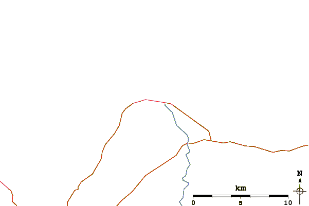 Roads and rivers around Easky Right