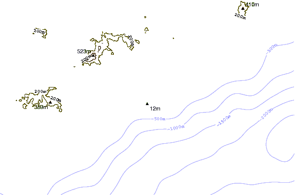 Shoreline around East Side