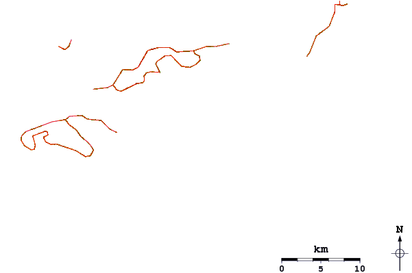 Roads and rivers around East Side