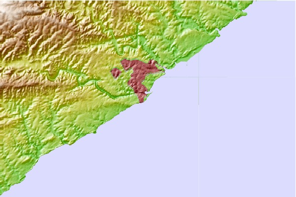 Surf spots located close to Eastern Beach