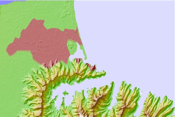 Surf spots located close to Eddies South Shore