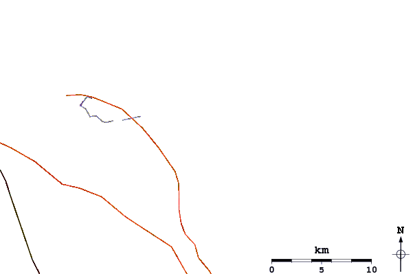 Roads and rivers around Egypt Beach