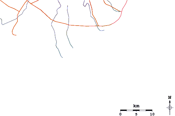 Roads and rivers around Ekas-Inside