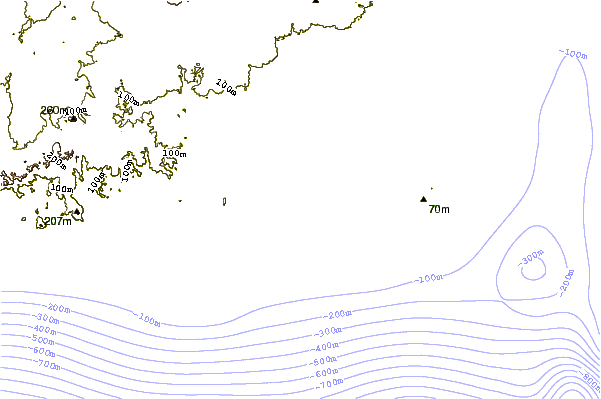 Shoreline around Ekas-Outside