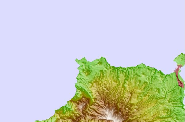 Surf spots located close to El Agujero