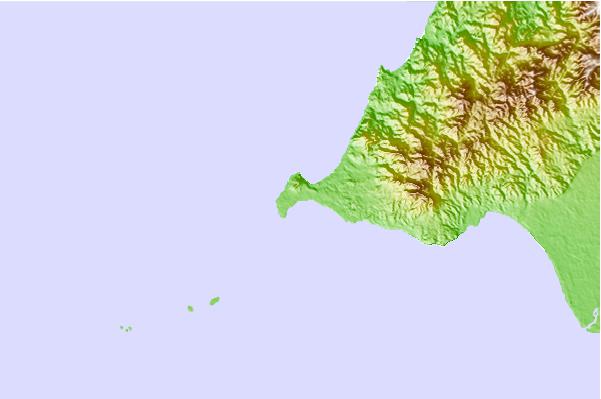 Surf spots located close to El Anclote