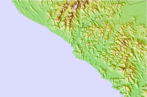 Surf spots located close to El Astillero