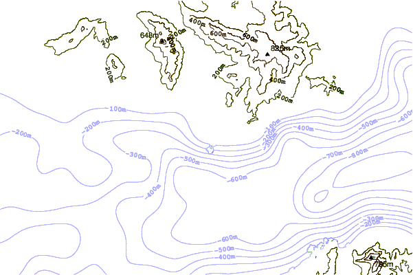 Shoreline around El Balneario