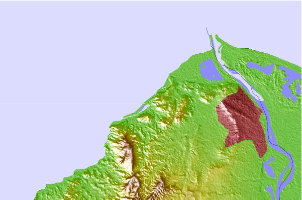 Surf spots located close to El Bolsillo