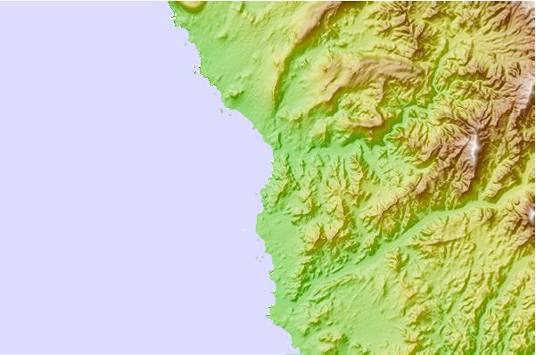 Surf spots located close to El Camotal