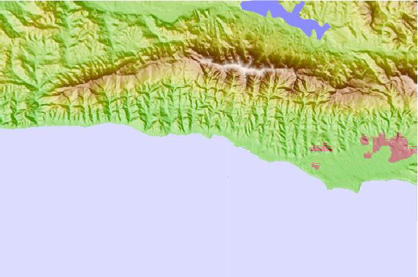 Surf spots located close to El Capitan