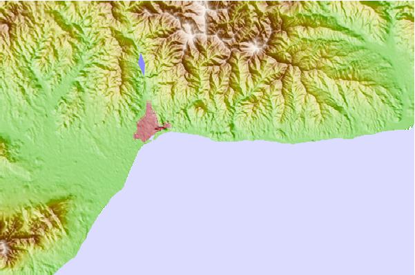 Surf spots located close to El Chanquete