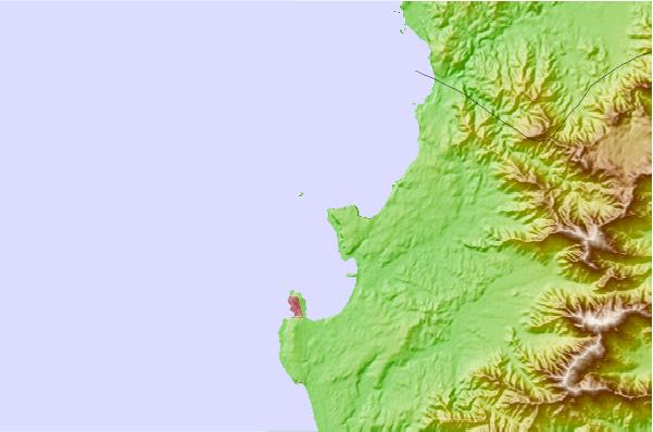 Surf spots located close to El Claron