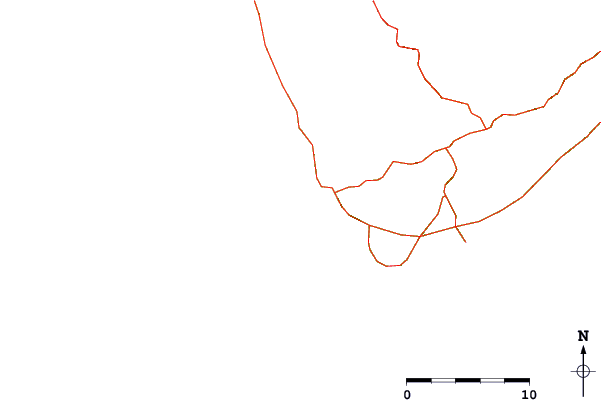 Roads and rivers around El Conquistador