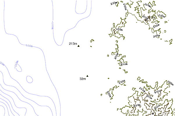Shoreline around El Estero
