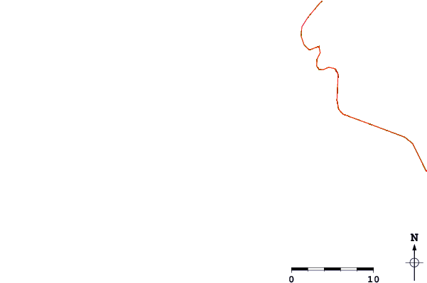 Roads and rivers around El Faro