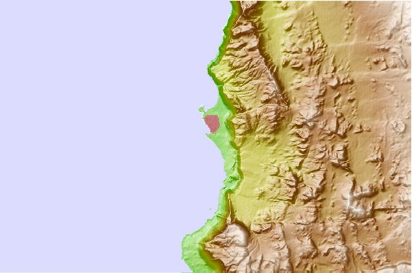 Surf spots located close to El Faro