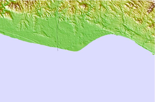 Surf spots located close to El Faro