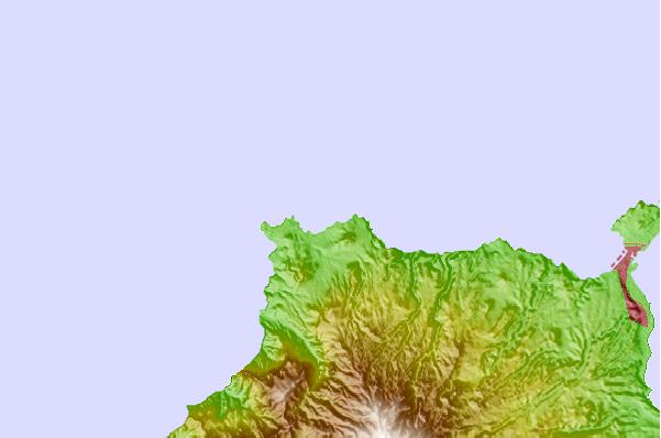 Surf spots located close to El Fronton