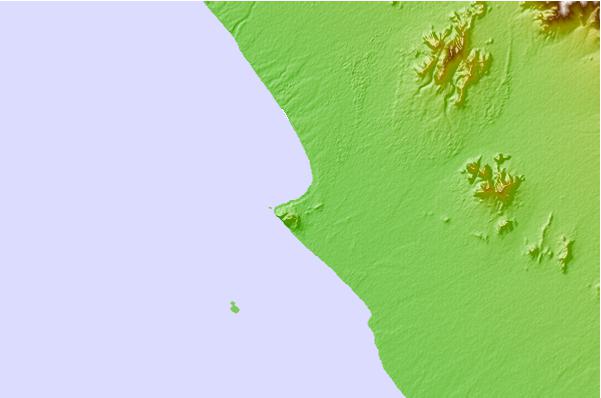 Surf spots located close to Chicama - El Hombre