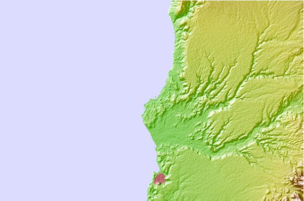 Surf spots located close to El Hueco