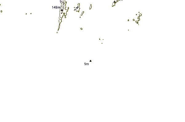 Shoreline around El Martillo