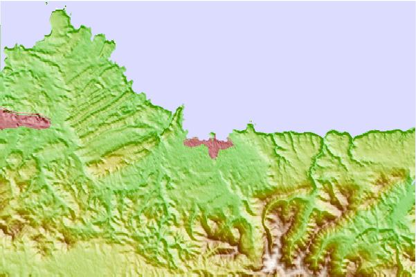 Surf spots located close to El Mongol