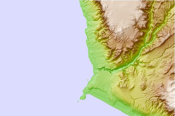 Surf spots located close to El Olon de Ilo