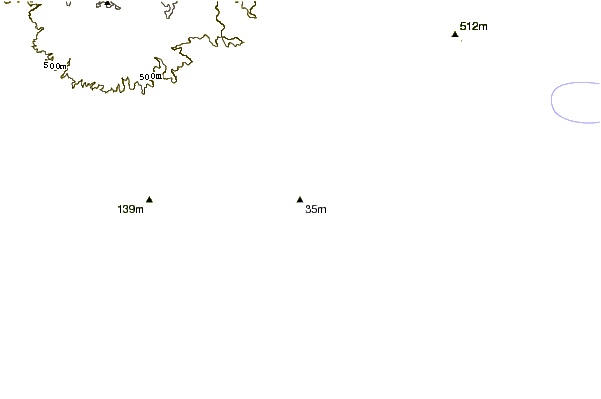Shoreline around El Palmer