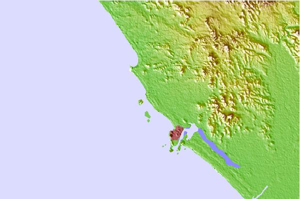 Surf spots located close to El Quijote